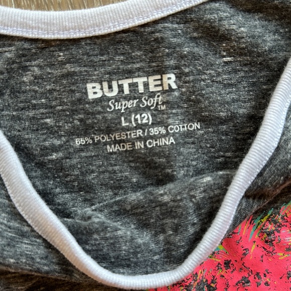 Butter Super Soft Girls Romper Sz L - Picture 2 of 3